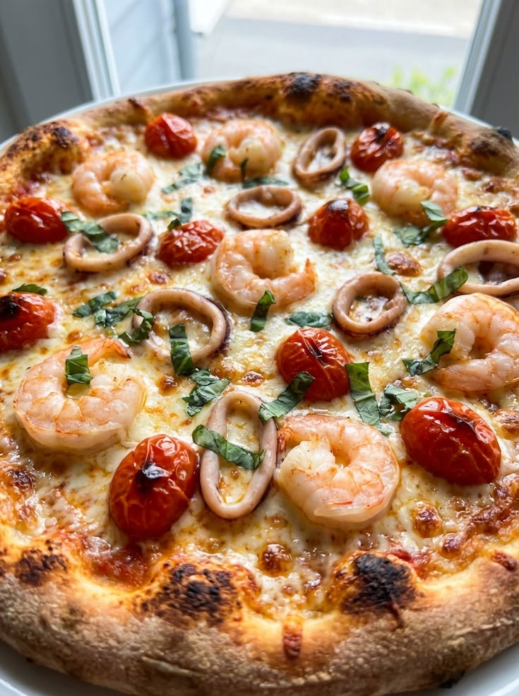 Seafood Pizza